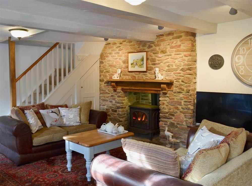 Living room (photo 3) at Laurel Cottage in Stoke Gabriel, South Devon., Great Britain