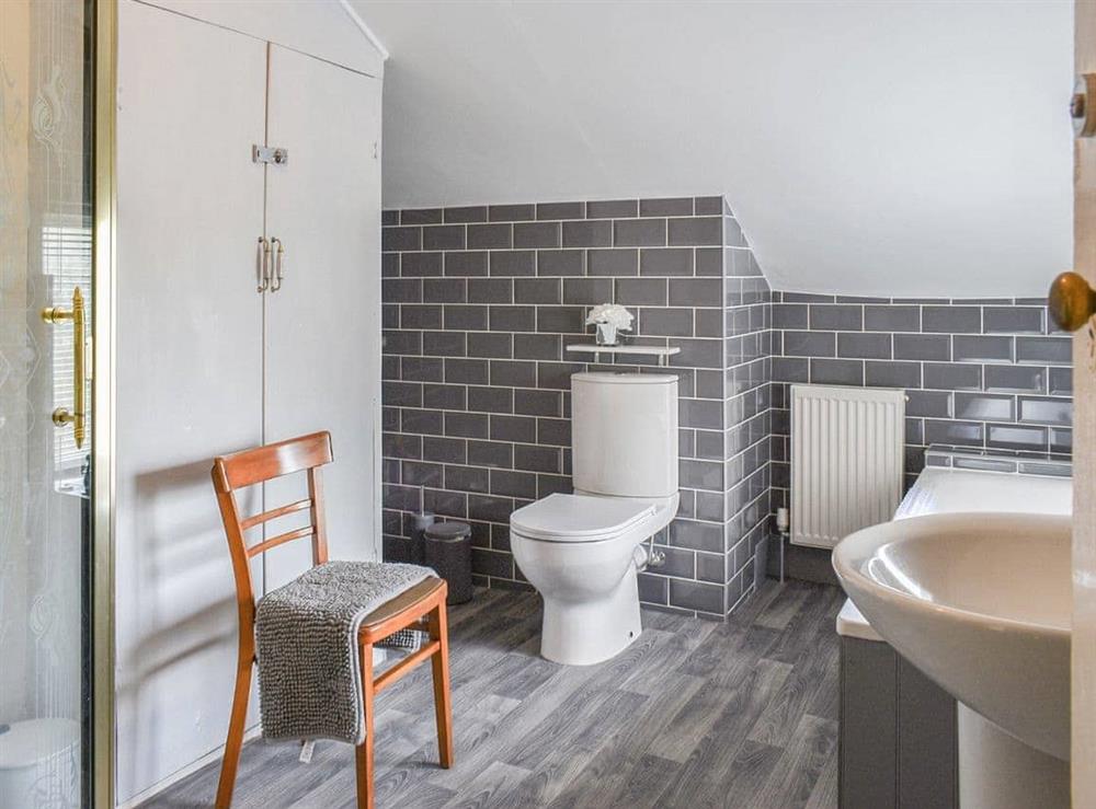 Bathroom at Laurel Farm in East Rolston, near Weston-super-Mare, Avon
