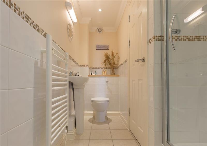 This is the bathroom at Laurellie, Carbis Bay