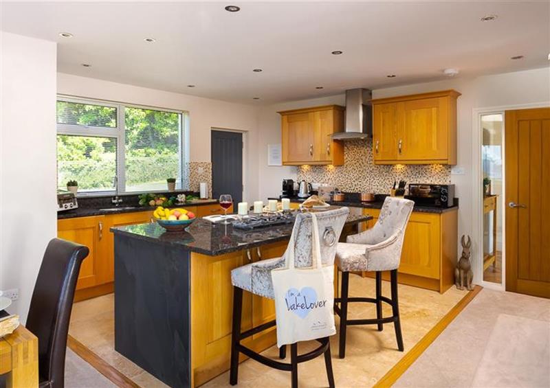 The kitchen at Laurons View, Bowness On Windermere