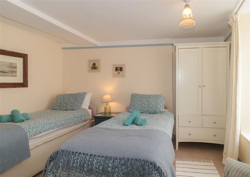 One of the 2 bedrooms at Lavendar Cottage, Lyme Regis
