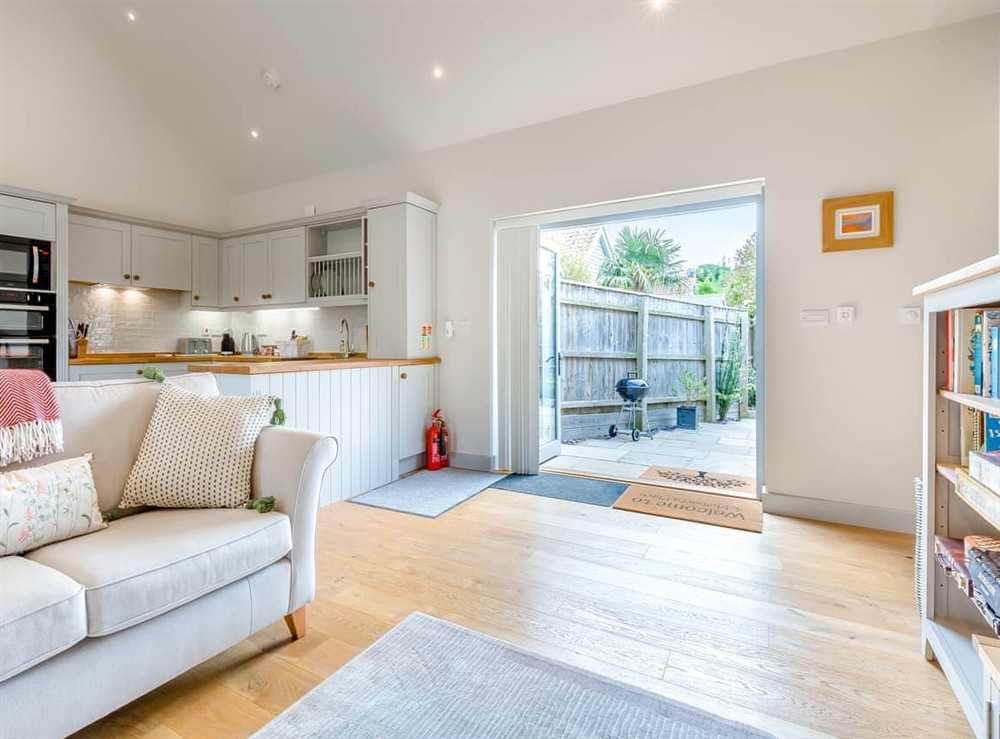 Open plan living space (photo 4) at Lavender Barn in Heacham, Norfolk