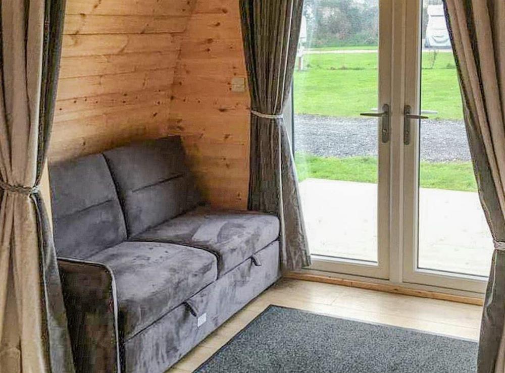 Living area at Lavender in Brixham, Devon