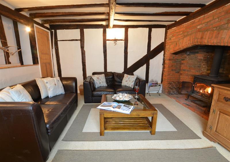 The living area at Lavender Cottage, Aldeburgh, Aldeburgh