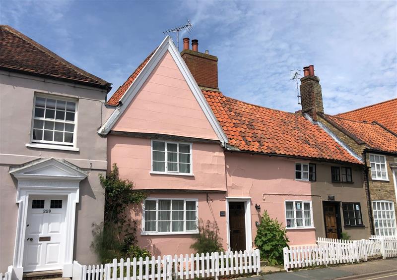 The setting of Lavender Cottage, Aldeburgh