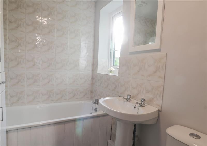 The bathroom at Lavender Cottage, Atwick near Hornsea