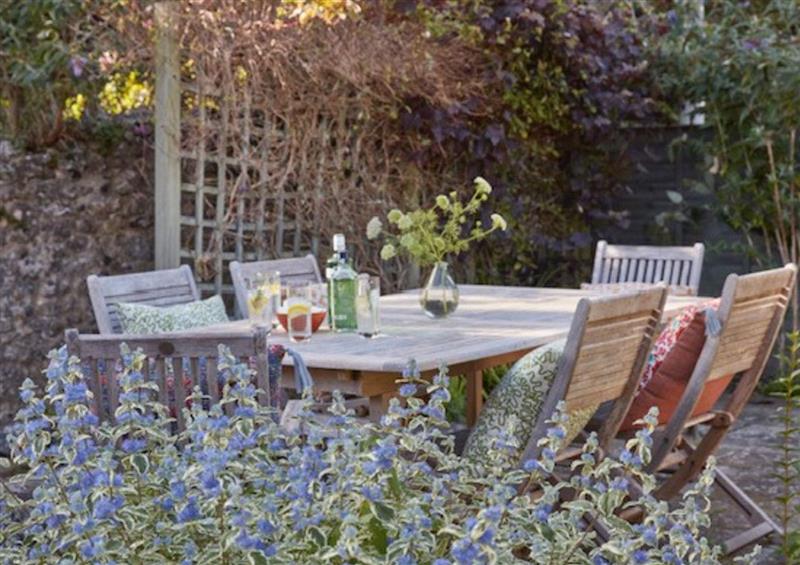 Enjoy the garden at Lavender Cottage, Beer