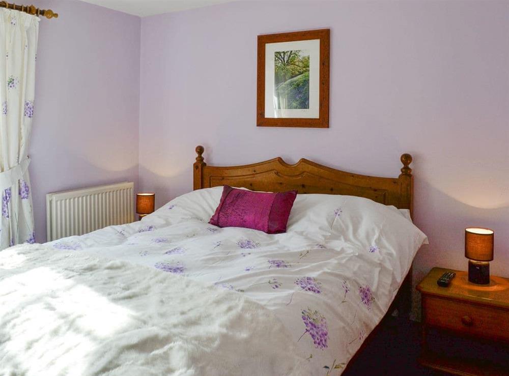 Relaxing double bedroom at Lavender Cottage in Bewerley, near Pateley Bridge, North Yorkshire