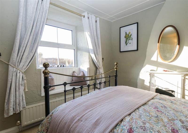 One of the bedrooms at Lavender Cottage, Cark In Cartmel