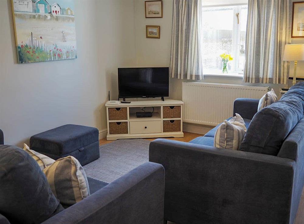 Living area at Lavender Cottage in Docking, near Kings Lynn, Norfolk
