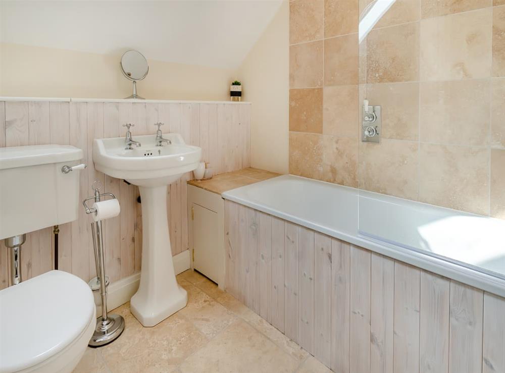 Bathroom at Lavender Cottage in Helmsley, North Yorkshire