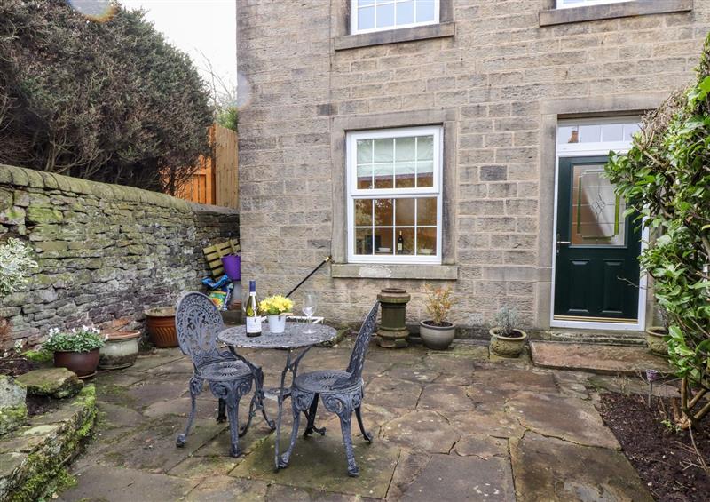 The setting at Lavender Cottage, Holmfirth