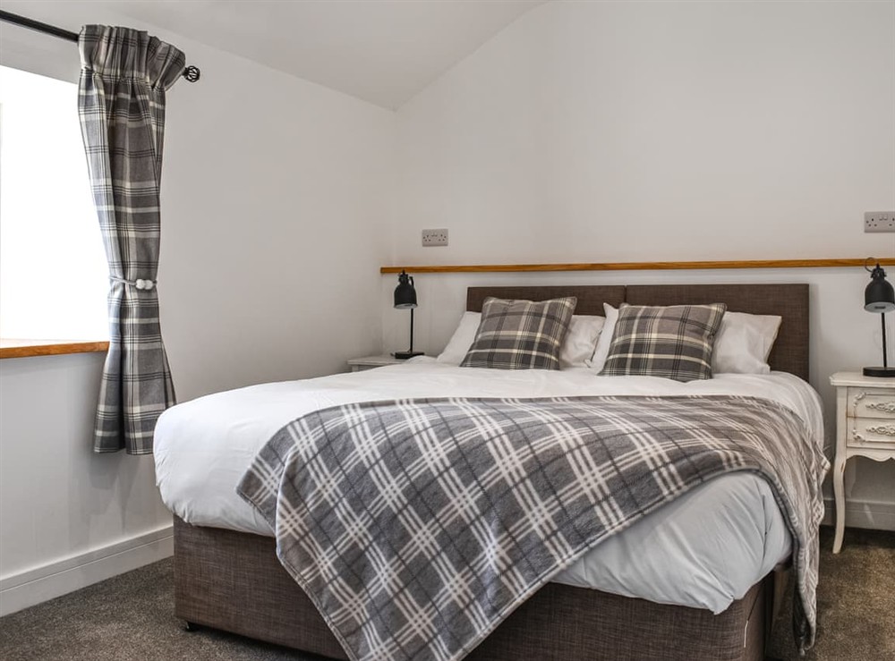 Double bedroom at Lavender Cottage in Inwardleigh, near Okehampton, Devon