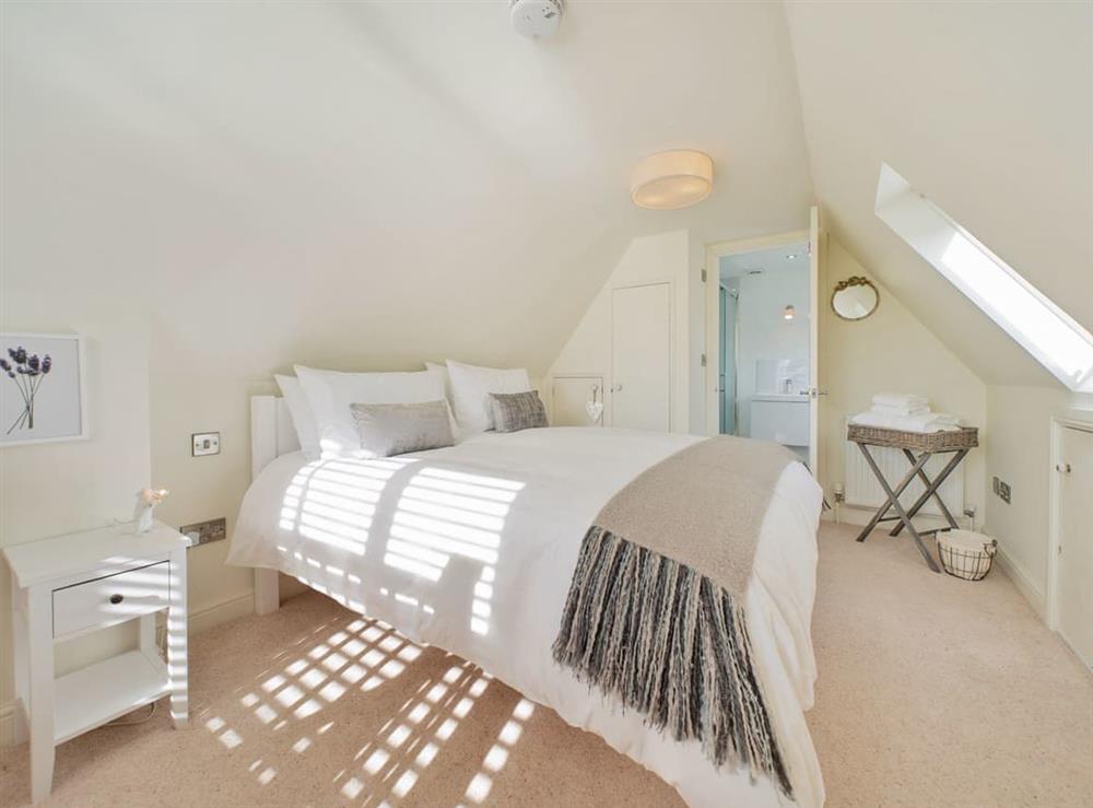Double bedroom at Lavender Cottage in Longdon, Worcestershire