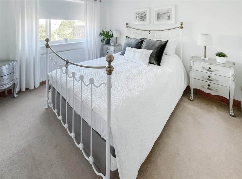 Double bedroom at Lavender Cottage in Louth, Lincolnshire
