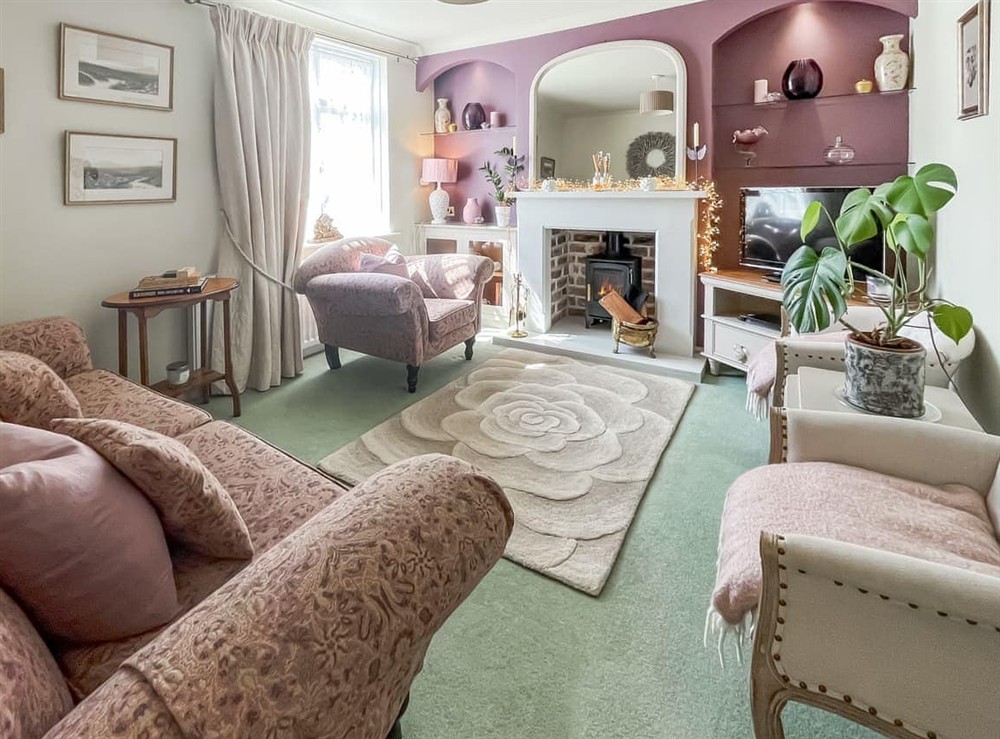 Living room at Lavender Cottage in Louth, Lincolnshire