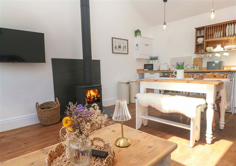 Kitchen at Lavender Cottage, Lower Porkellis near Helston