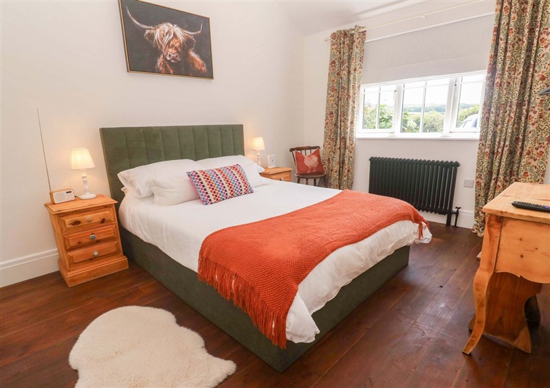 One of the bedrooms at Lavender Cottage, Lower Porkellis near Helston