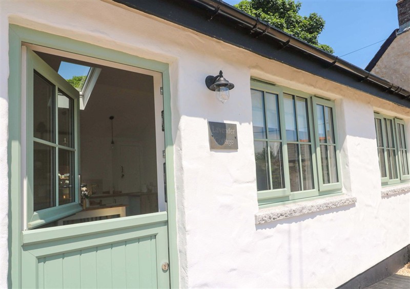 Outside at Lavender Cottage, Lower Porkellis near Helston