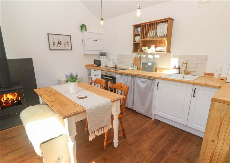 The kitchen at Lavender Cottage, Lower Porkellis near Helston