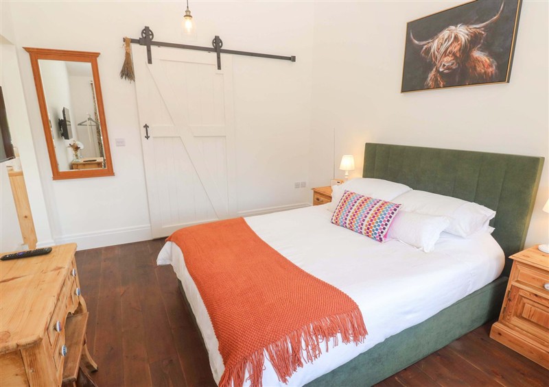 This is a bedroom at Lavender Cottage, Lower Porkellis near Helston