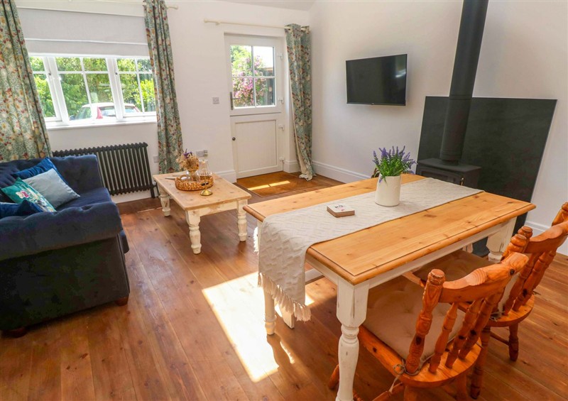 This is the living room at Lavender Cottage, Lower Porkellis near Helston