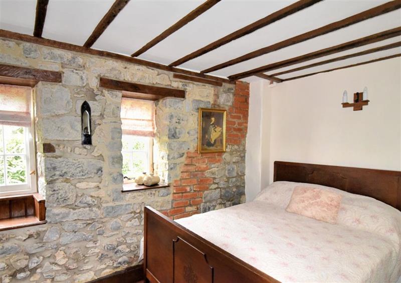 One of the 4 bedrooms at Lavender Cottage, Lyme Regis