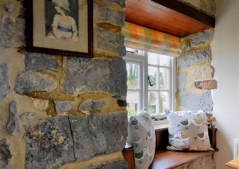 The living area at Lavender Cottage, Lyme Regis