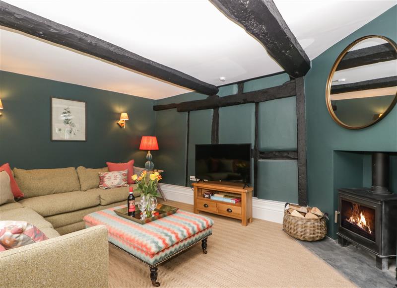 Relax in the living area at Lavender Cottage, Madresfield near Malvern