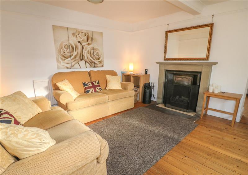 The living area at Lavender Cottage, Milford near Duffield
