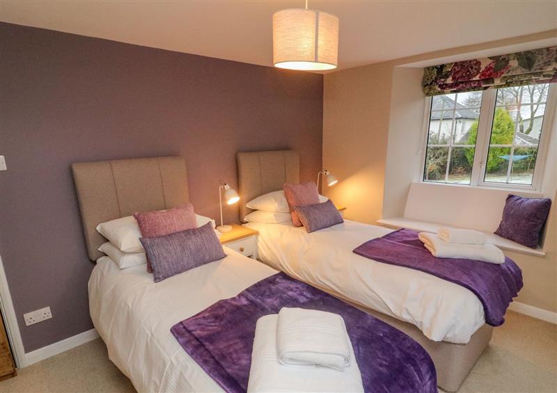 One of the bedrooms at Lavender Cottage, Sedbergh