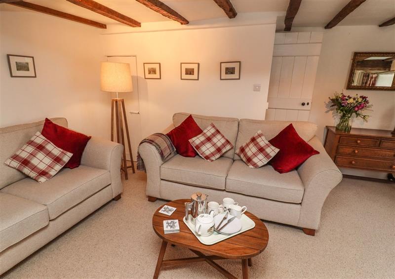 Relax in the living area at Lavender Cottage, South Zeal
