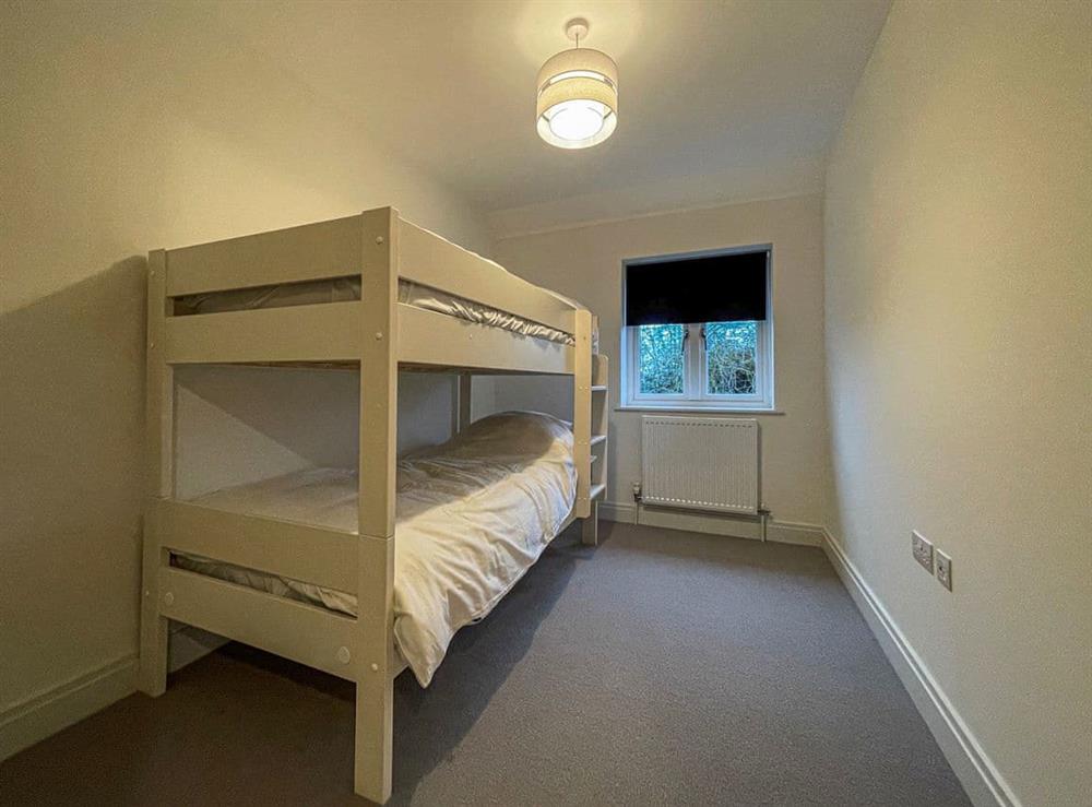 Bunk bedroom at Lavender Cottage in Stelling Minnis, near Canterbury, Kent