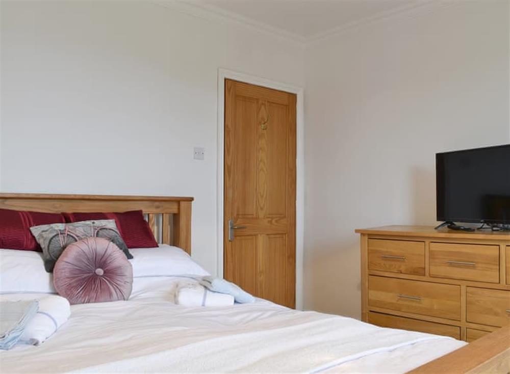 Relaxing double bedroom at Lavender Cottage in Winterton-on-Sea, near Great Yarmouth, Norfolk