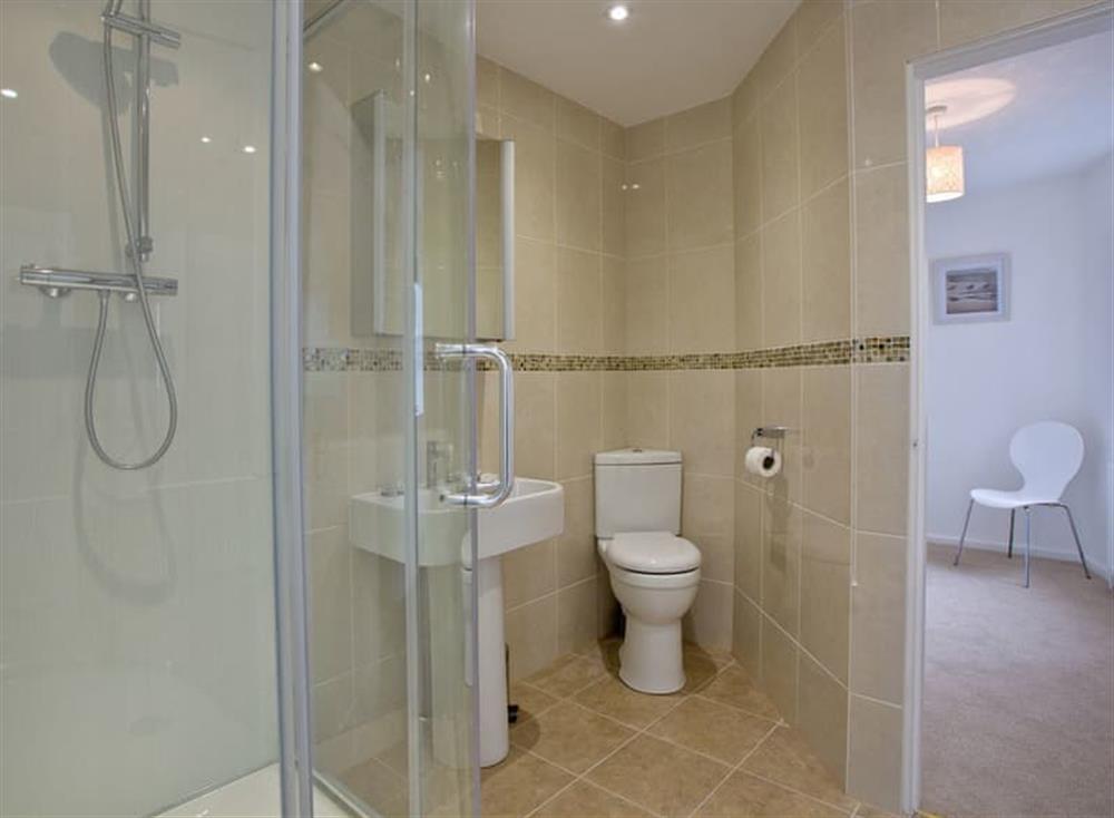 Shower room at Lavender Hill House in , Downderry
