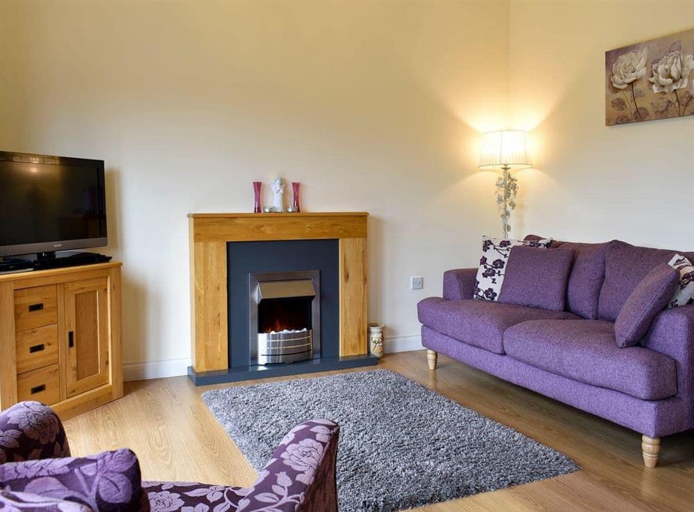 Cosy living area at Lavender Lea in Landford, near Salisbury, Wiltshire