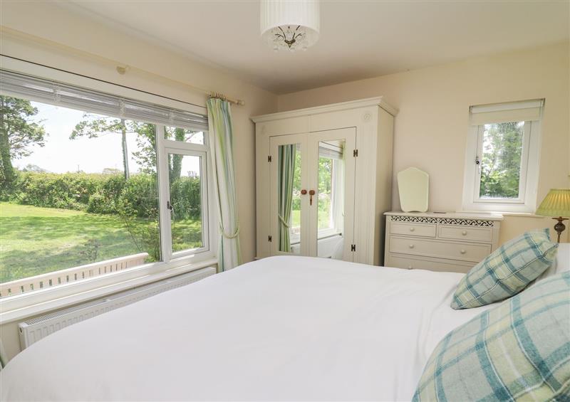 One of the 3 bedrooms at Lavender Lodge, Haverfordwest