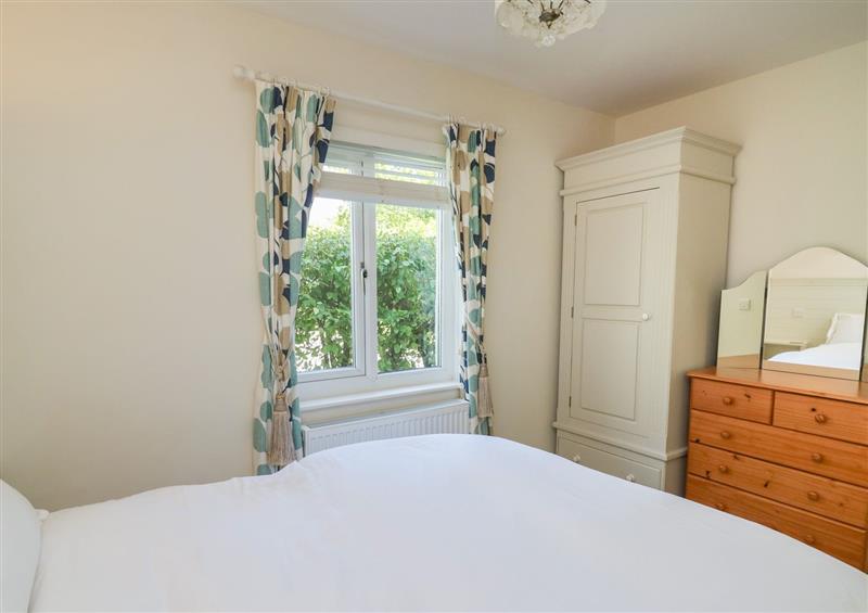 One of the bedrooms at Lavender Lodge, Haverfordwest