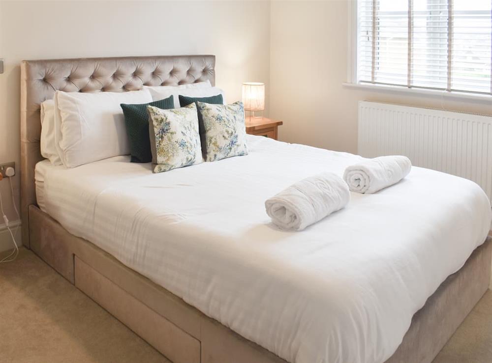 Double bedroom at Lavender Lodge in Shanklin, Isle of Wight