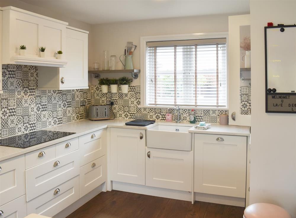 Kitchen at Lavender Lodge in Shanklin, Isle of Wight