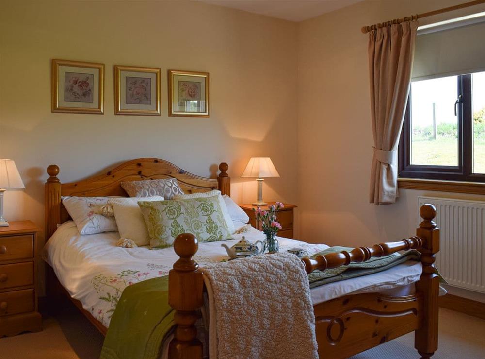 Double bedroom at Lawford Lodge in Bonnybridge, near Falkirk, Stirlingshire