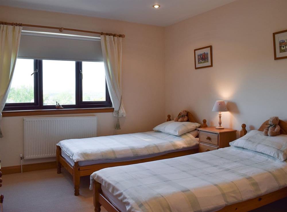 Twin bedroom at Lawford Lodge in Bonnybridge, near Falkirk, Stirlingshire