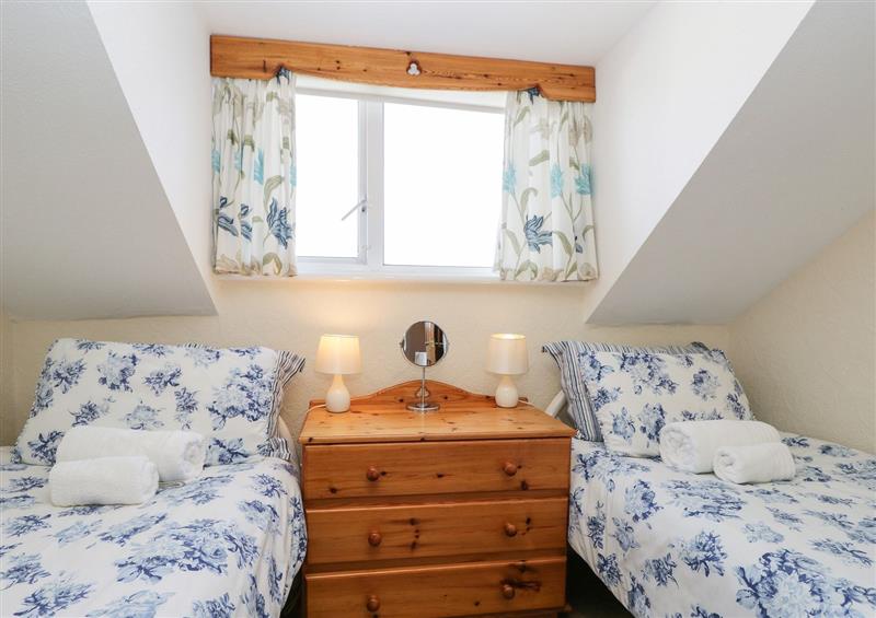 One of the bedrooms at Lazey Cottage, Haverigg
