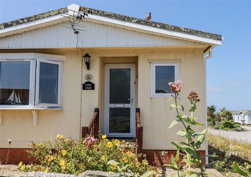 This is the setting of Lazy Days at Lazy Days, St Merryn