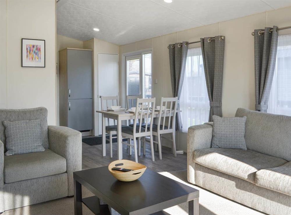 Open plan living space at Lazy Daze in Carnaby, near Bridlington, North Humberside