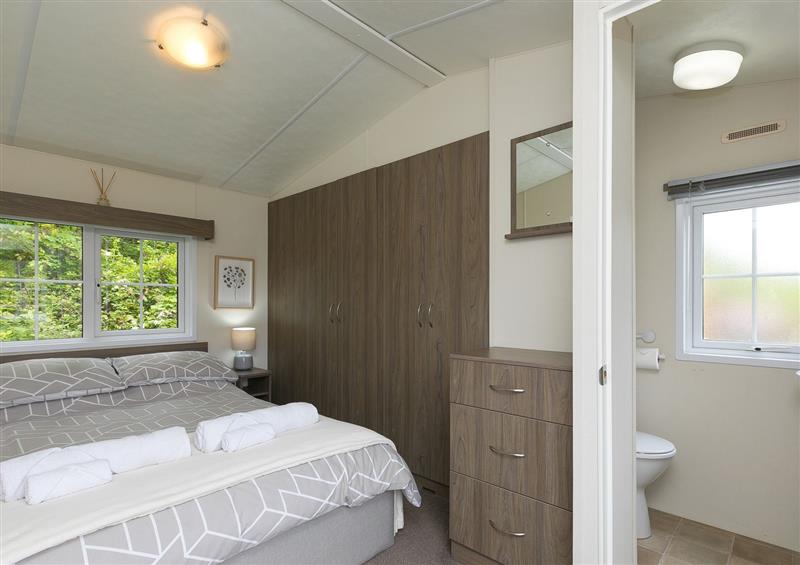 Bedroom at Lazy Lodge, Porthtowan