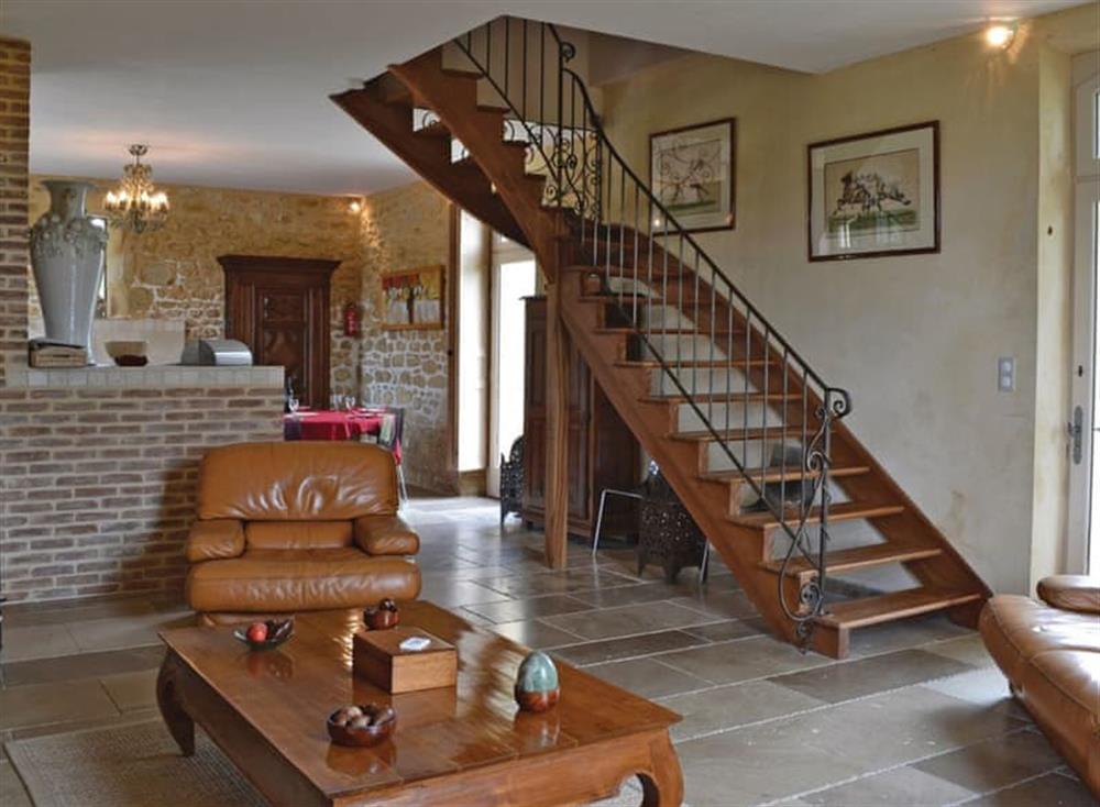 Living area (photo 4) at Le Brat in Domme, near Sarlat, Dordogne, France