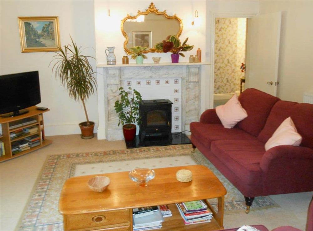 Living room at Le Brun in Eastbourne, East Sussex