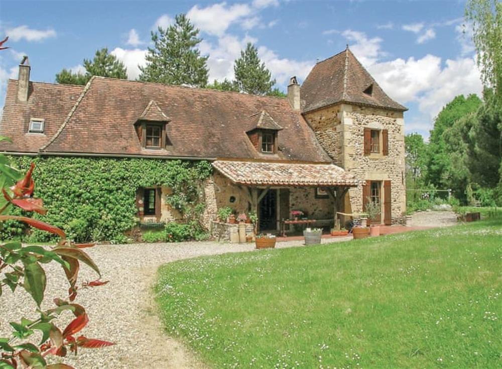 Exterior at Le Castagnol in Lolme, Dordogne , France