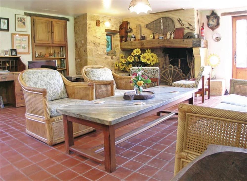 Living area (photo 2) at Le Castagnol in Lolme, Dordogne , France